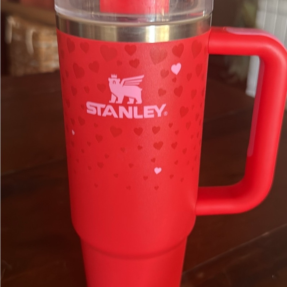 Stanley Red Heart Design Mug